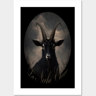 Eternal Night Dark Goat Posters and Art